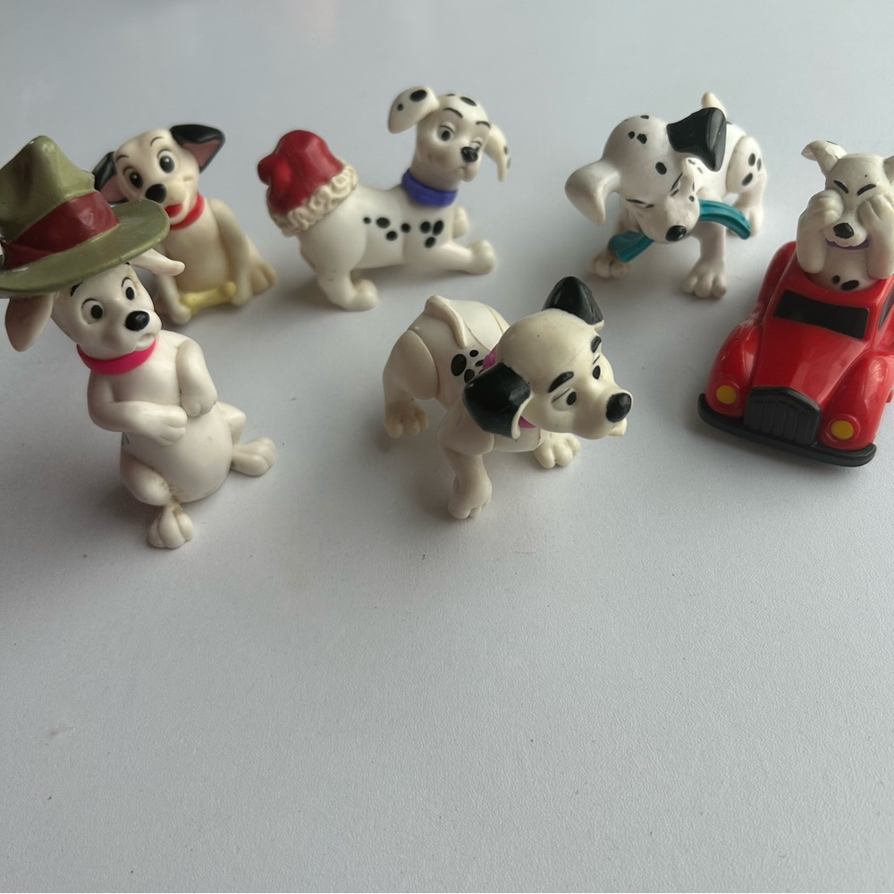 Vintage 101 Dalmatian Dog Figurine Set